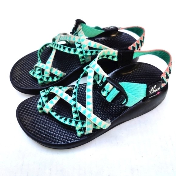 Chaco Women's Z/2 Classic Brocade Pine Sandals Size 7 - Picture 3 of 7